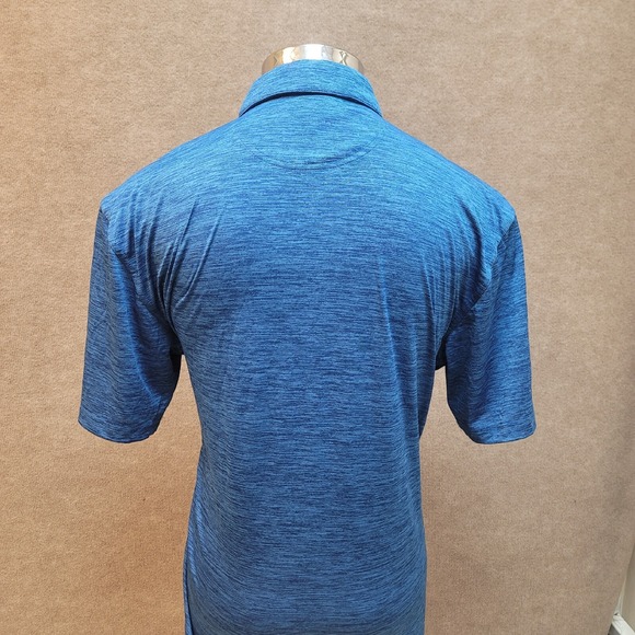 Oxford mens  blue polo, Sky Blue, FJ, Golf Shirt, Size XXL - Picture 4 of 8